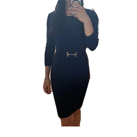 Reiss royal blue midi dress - Picture 6 of 7